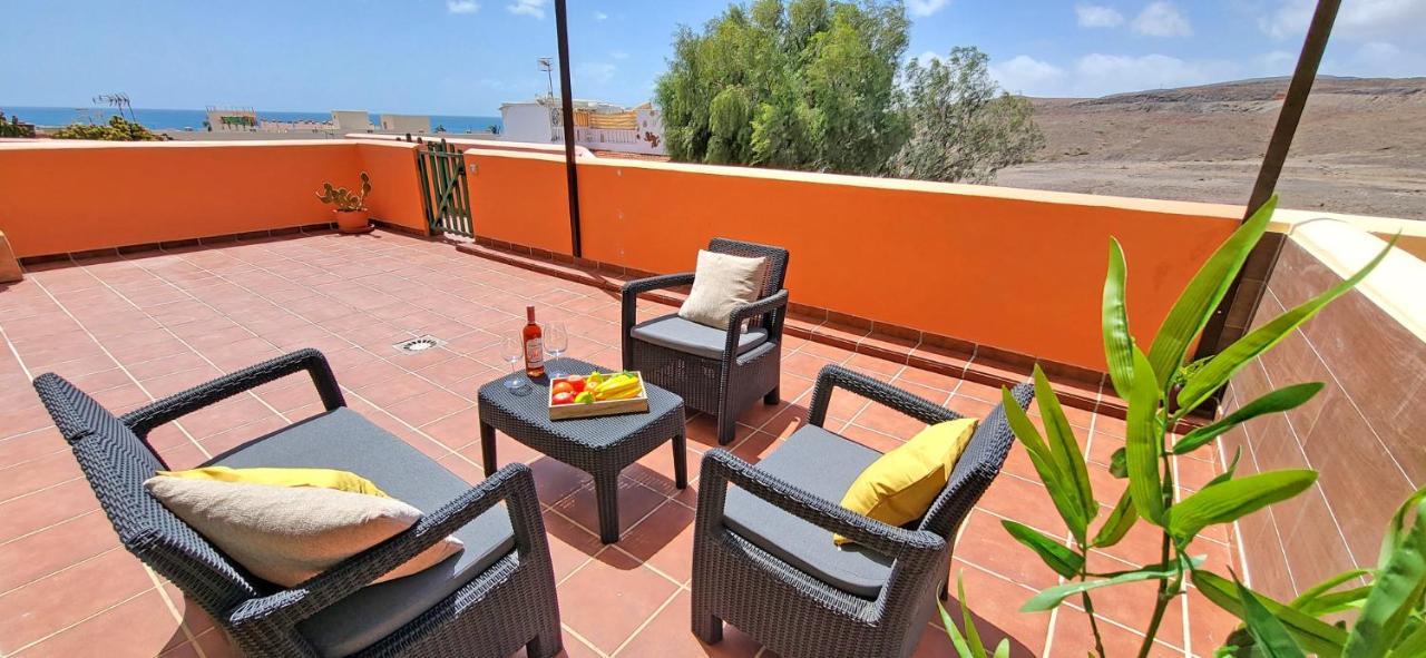 Ferienhaus Casa Ela Tarajalejo Esterno foto